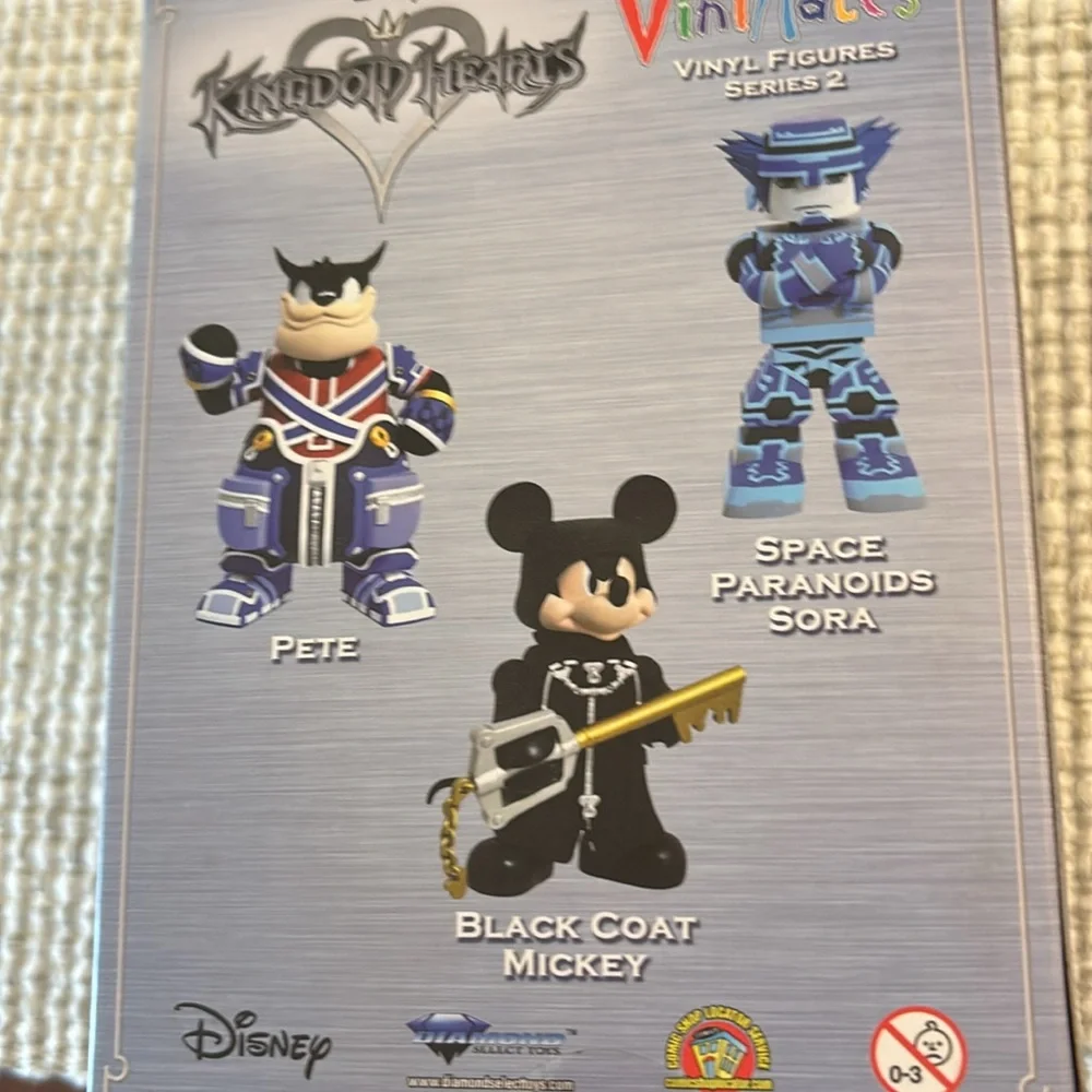 Disney Kingdom of Hearts black coat Mickey figurine!! - Picture 3 of 8